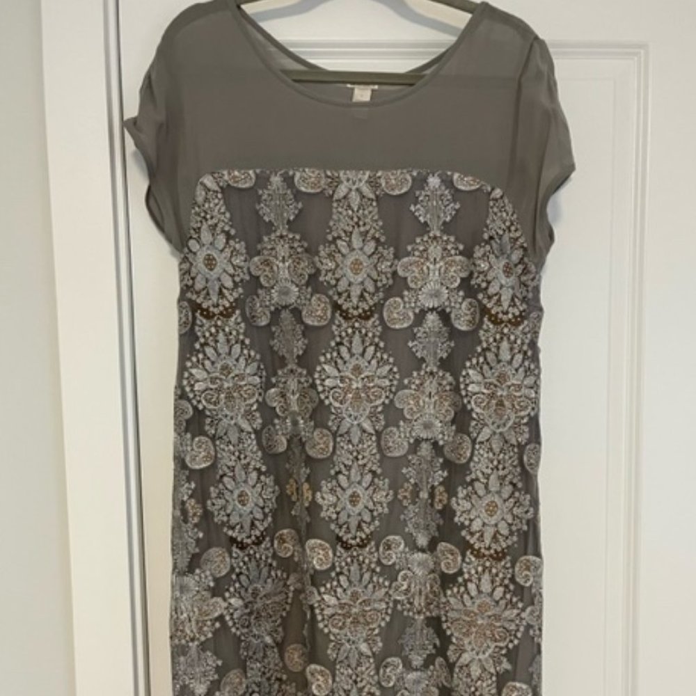 Silver & Gold cocktail dress